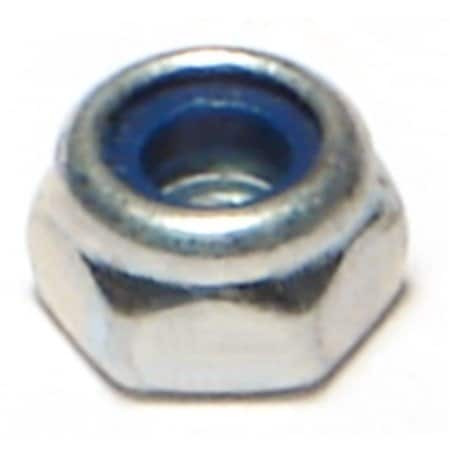 Nylon Insert Lock Nut, M4-0.70, Steel, Class 8, Zinc Plated, 50 PK